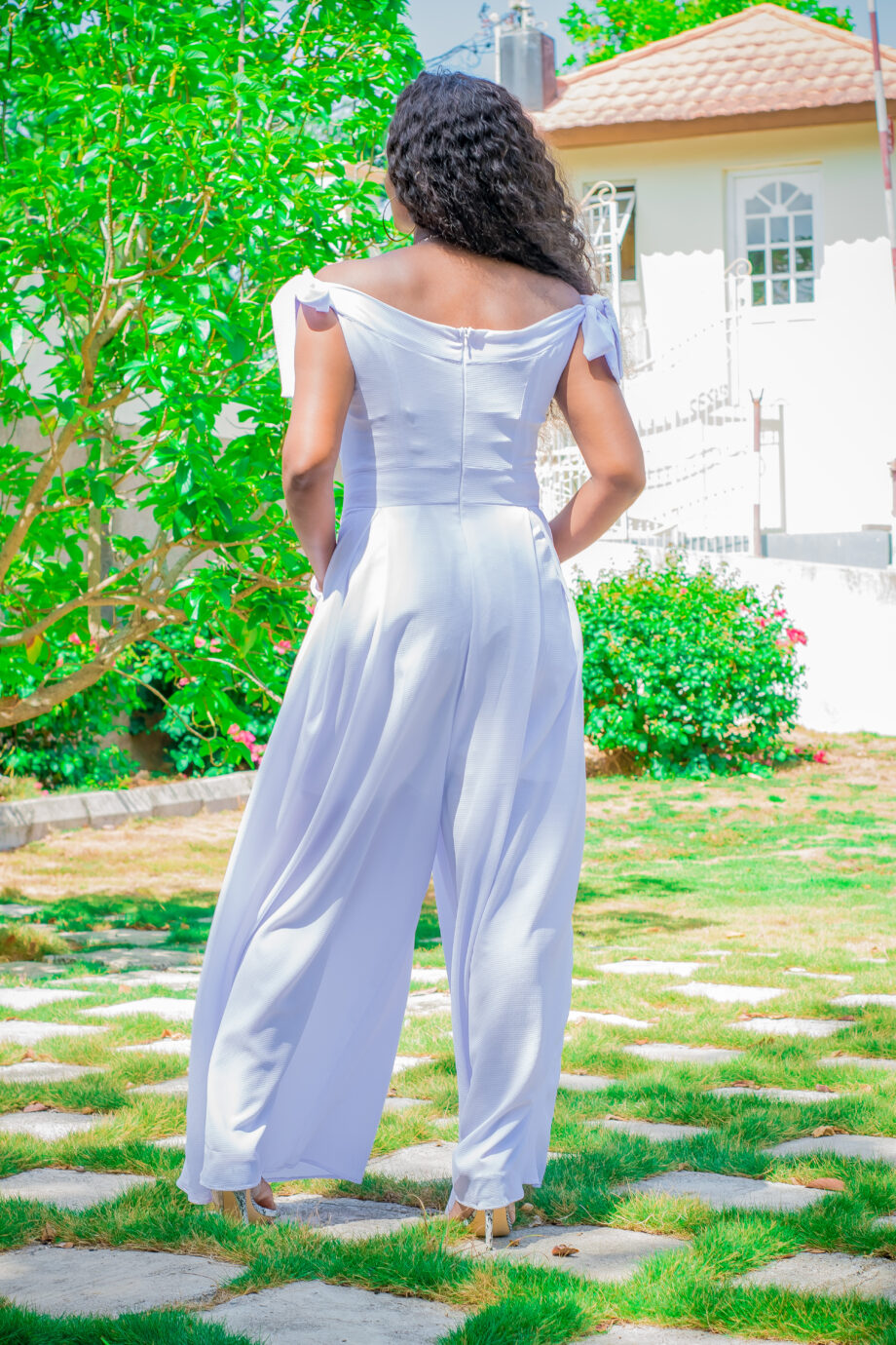 Jo'anna tie shoulder jumper