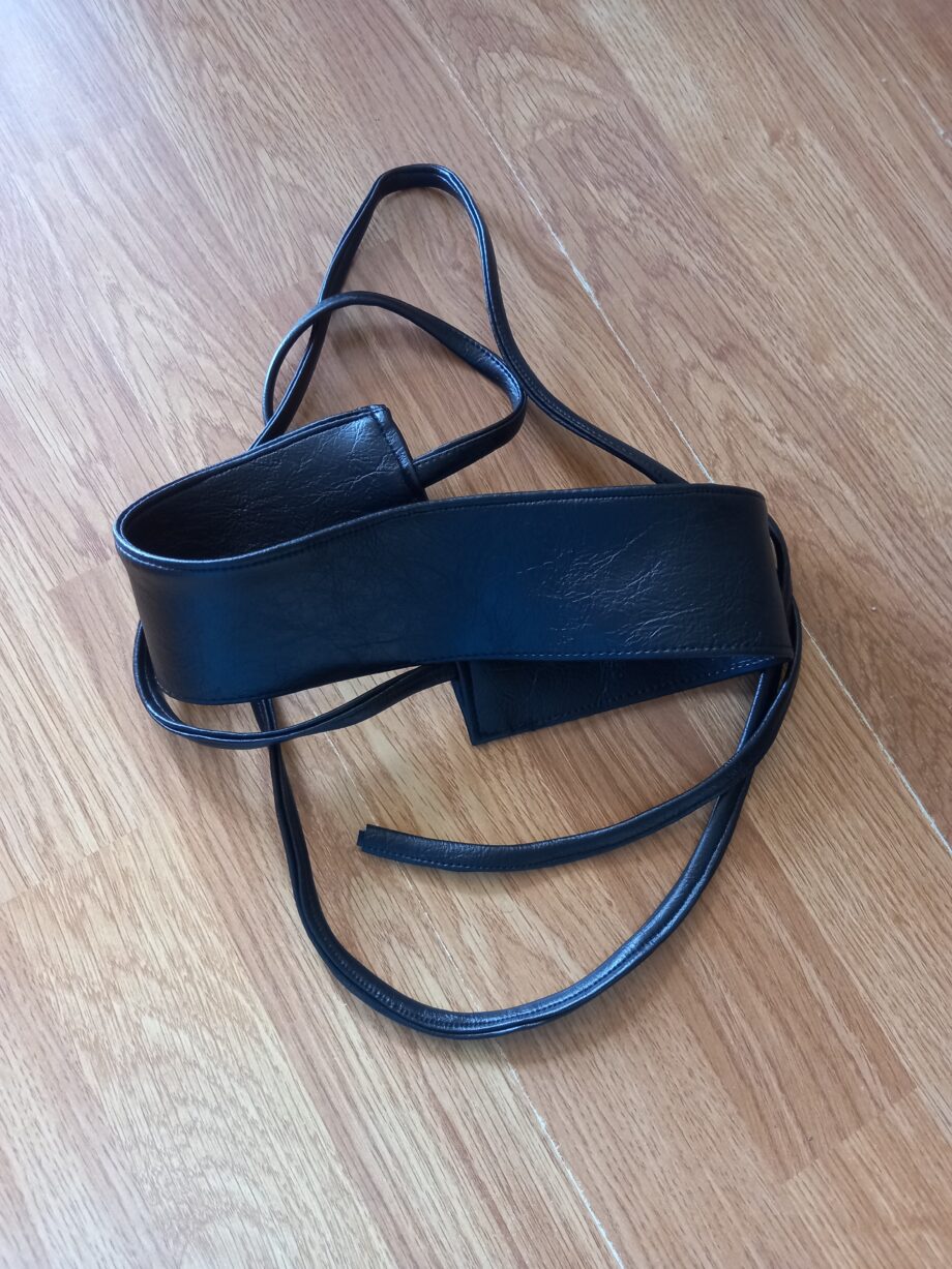 Leather belt