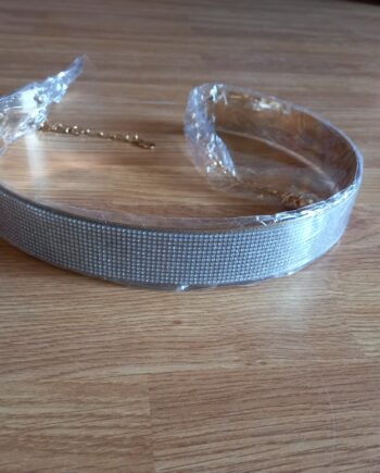 Belt with rine stone