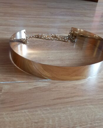 Plain gold belt