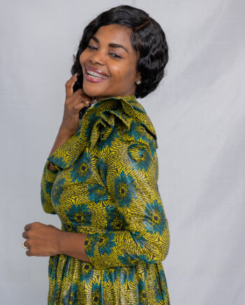 African dress top