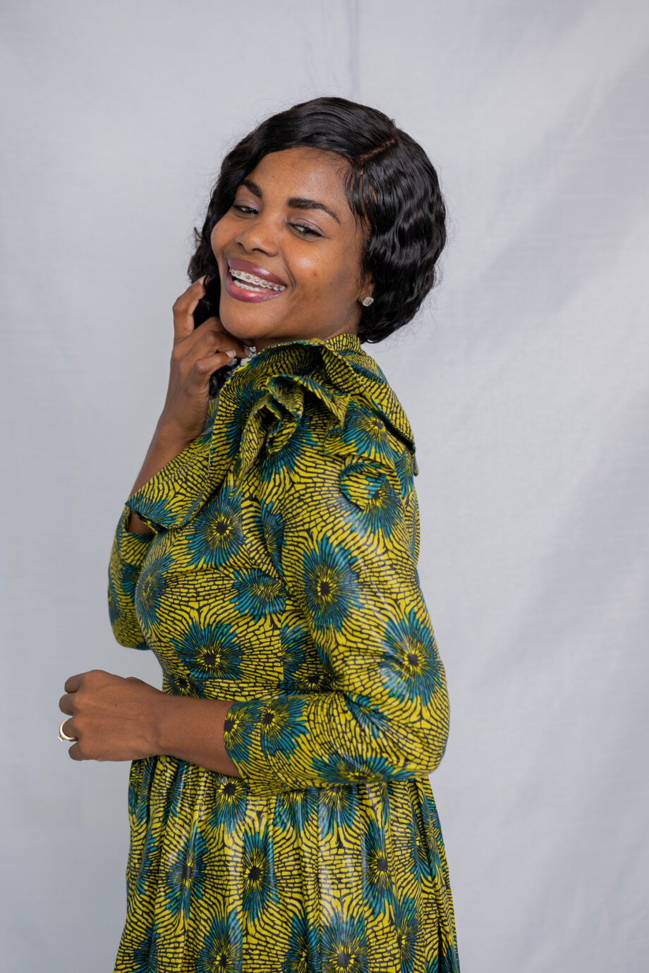 African dress top