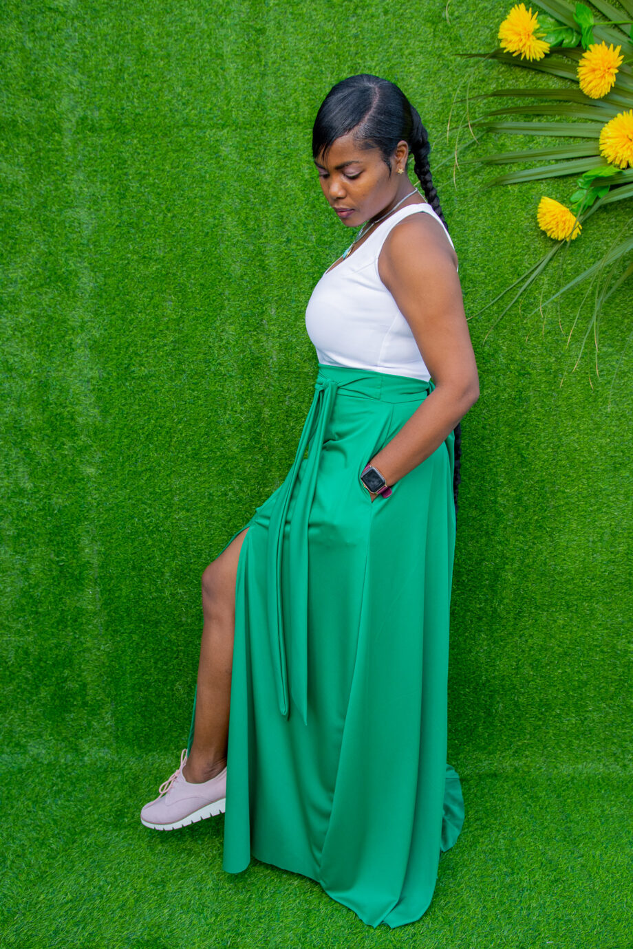 Lockie stringed skirt