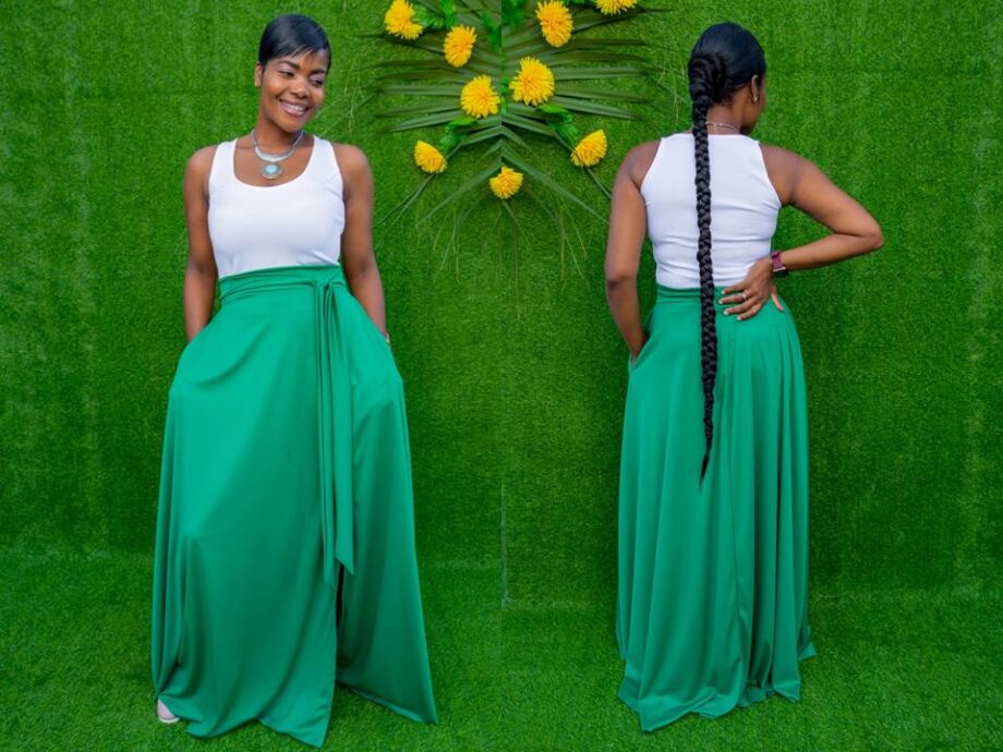 Lockie stringed skirt