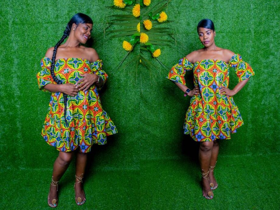 Joseph coat african  mini dress